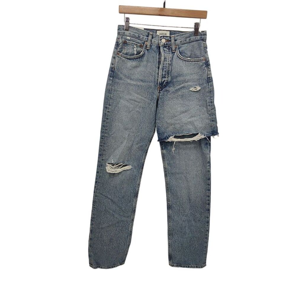 Agolde Amryn Double Layer Jeans Blue 24